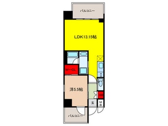 間取図 プレジオ永和ASIAN