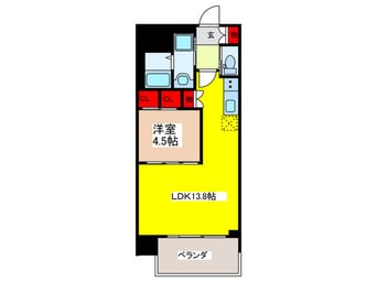 間取図 プレジオ永和ASIAN