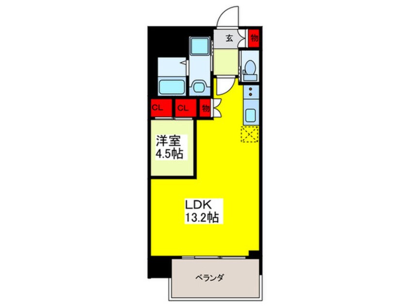 間取図 プレジオ永和ASIAN