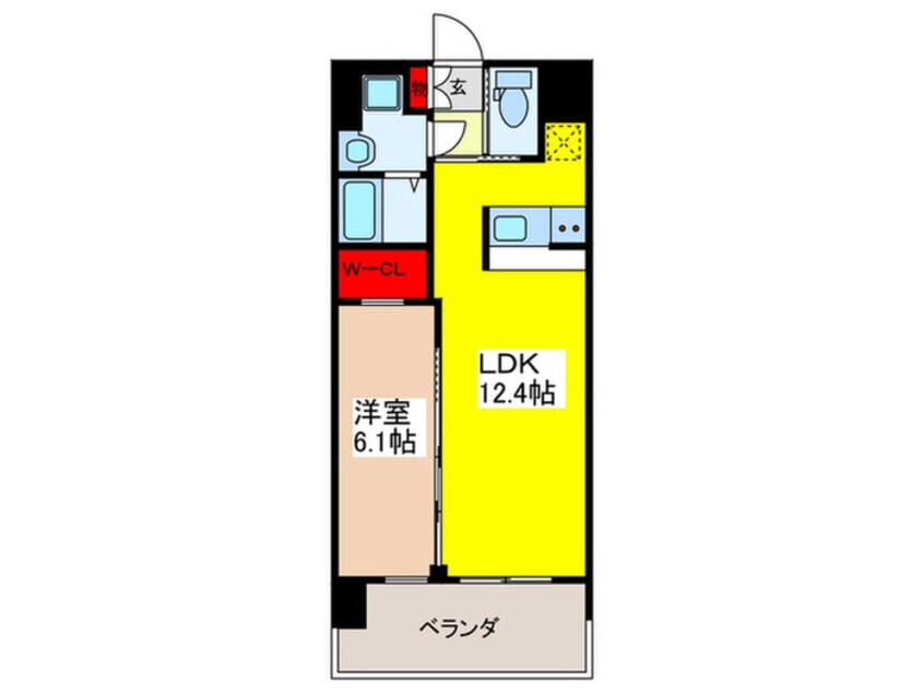間取図 プレジオ永和ASIAN
