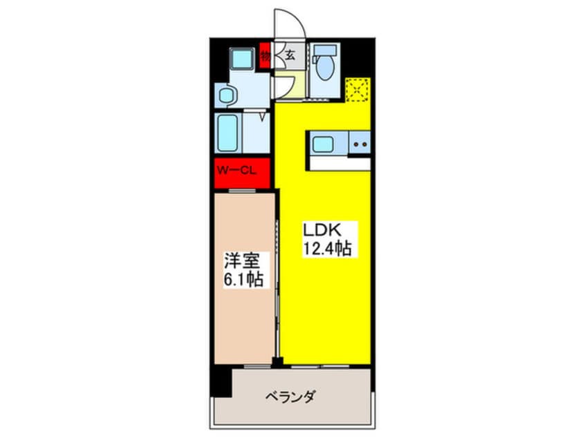 間取図 プレジオ永和ASIAN