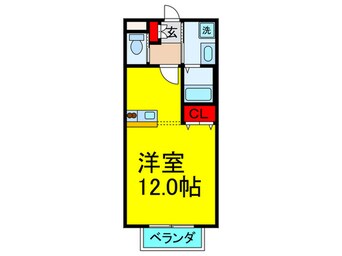 間取図 カ－サ香里園