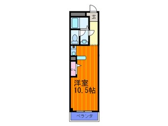 間取図 ラポール北田