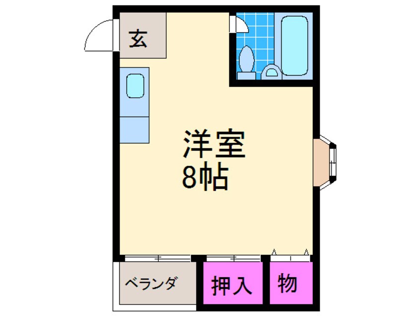 間取図 コーポアイザワ