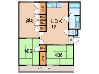 間取図 山手マンション