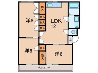 間取図 山手マンション