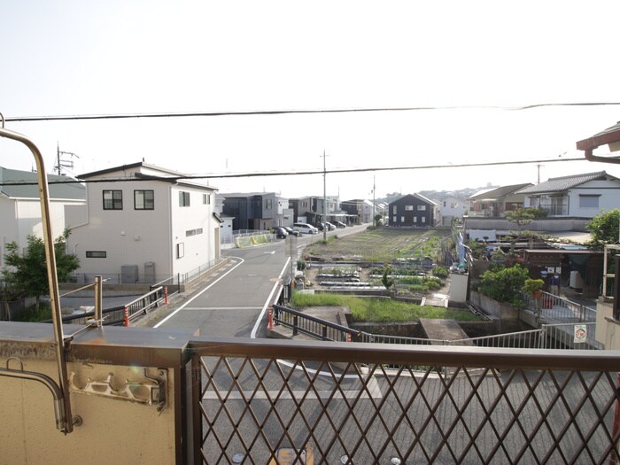 室内からの展望 山手マンション