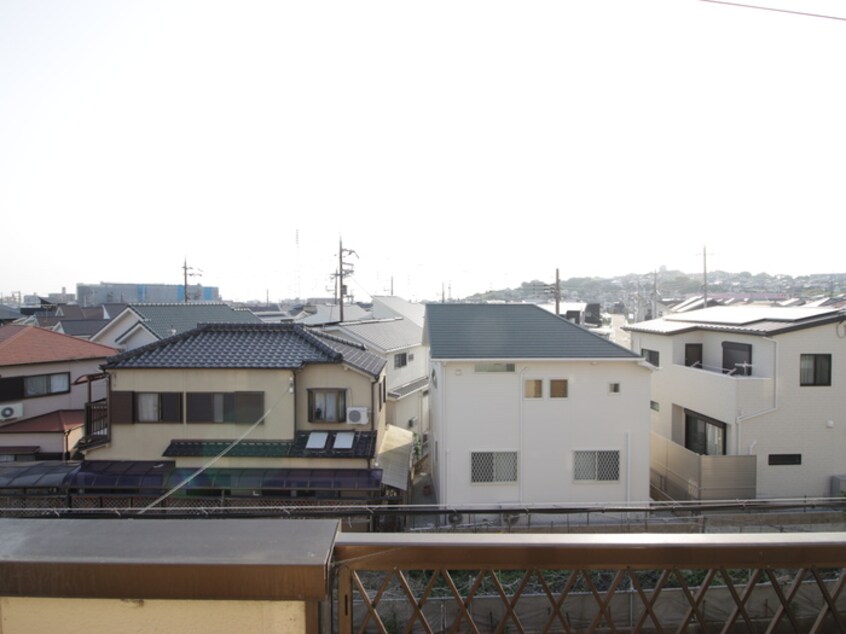 室内からの展望 山手マンション