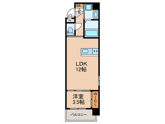 間取図 ウイルコート大今里西