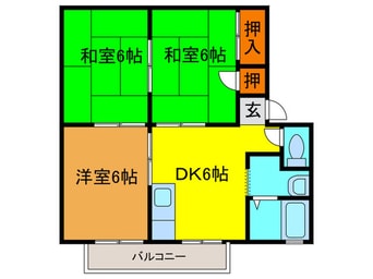 間取図 メゾンルミエール