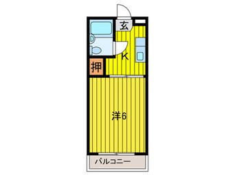 間取図 ロータリーマンション稲田