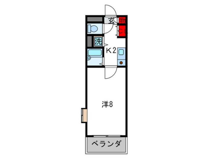 間取図 ＦＩＲＥＮＺＥ