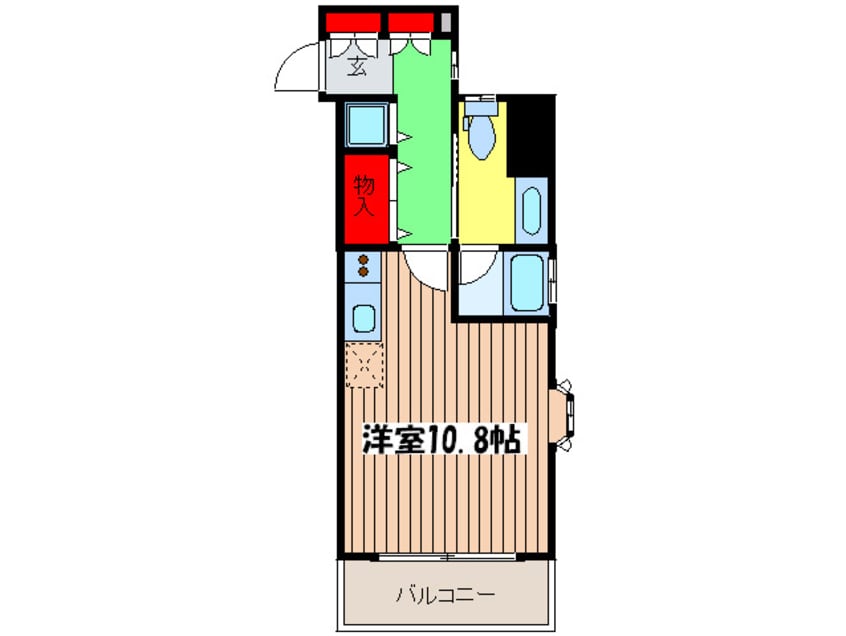 間取図 アーデン江戸堀