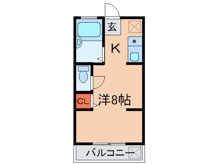 間取図 プラ－フ山本通