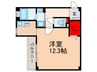 スプレンダ－ 1Rの間取り