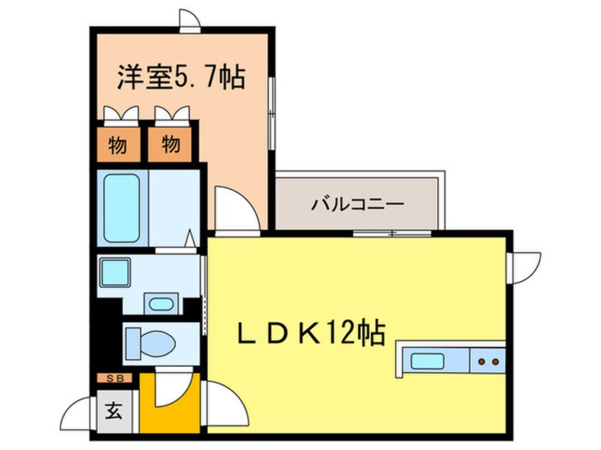 間取図 A.LUXS