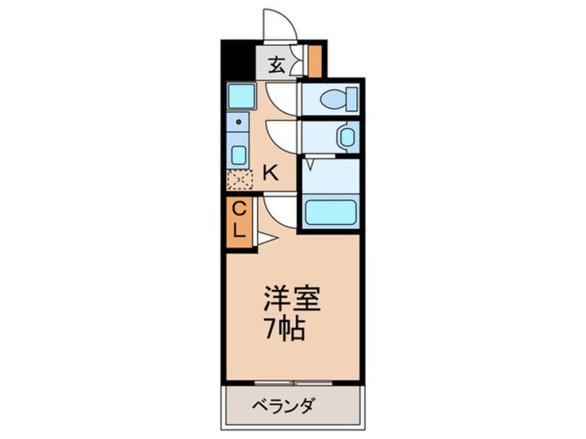 間取図 グランカーサ都島