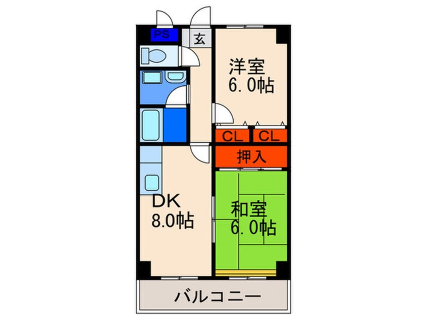 間取図 サンモール松本