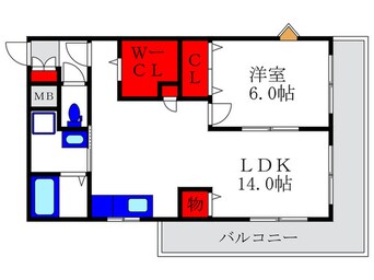 間取図 ハイツ東渡辺