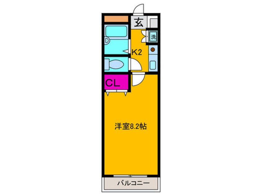 間取図 ラウム和泉