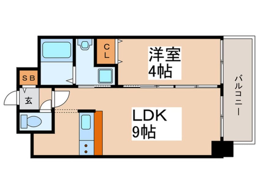 間取図 ＺｉｏⅧ清水丘