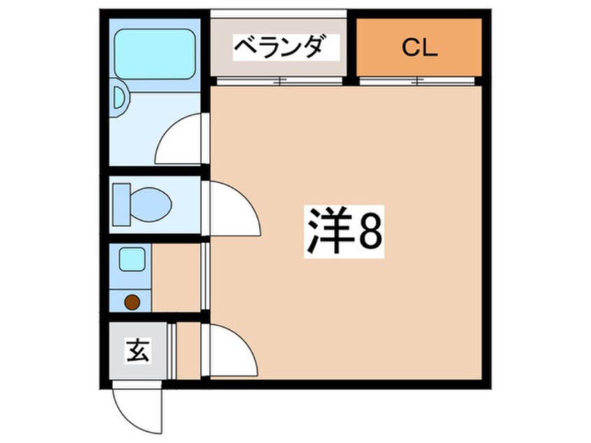 間取図 エスコ－ト