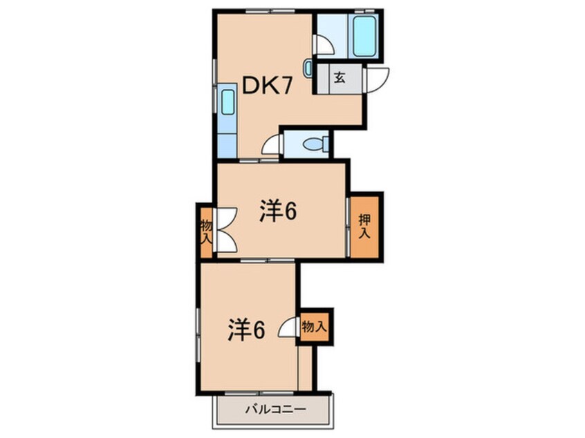 間取図 新光マンション