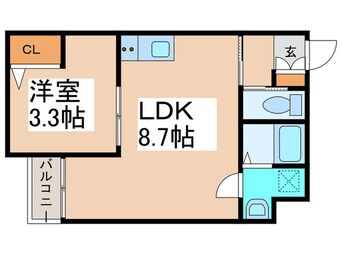 間取図 H-maison衣摺Ⅱ
