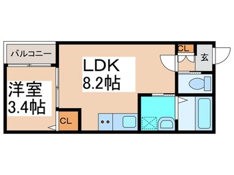 間取図 H-maison衣摺Ⅱ