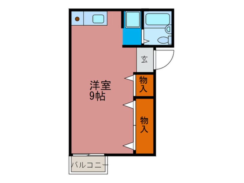 間取図 ア－バンハイツ石橋