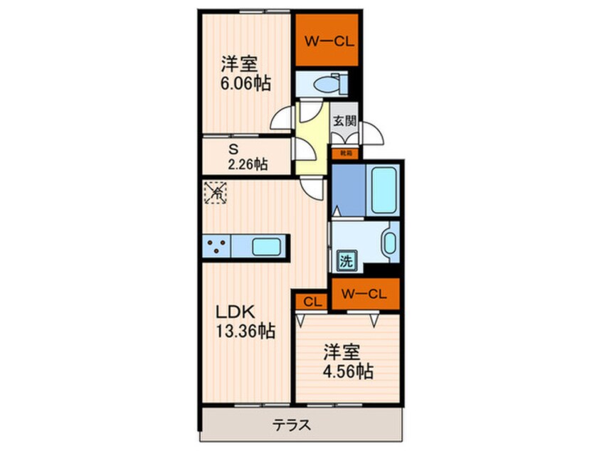 間取図 ジラソ－レ