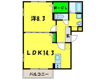 間取図 ユ－セゾン