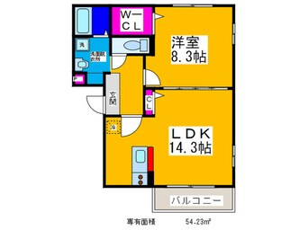 間取図 ユ－セゾン