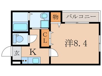 間取図 フジパレス立花ＷＥＳＴ