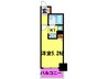 エスリ－ド四条河原町(1208) 1Kの間取り