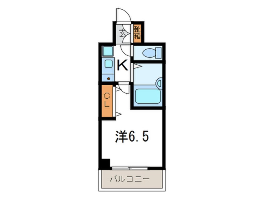 間取図 ｴｽﾘｰﾄﾞ三宮ﾌﾗﾜｰﾛｰﾄﾞ(910)