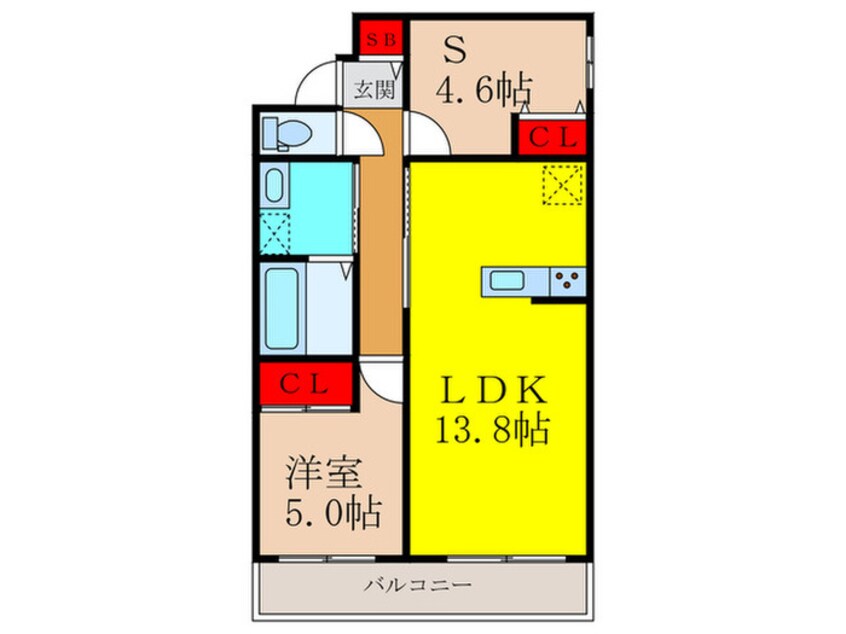 間取図 東祥グレイス吉田