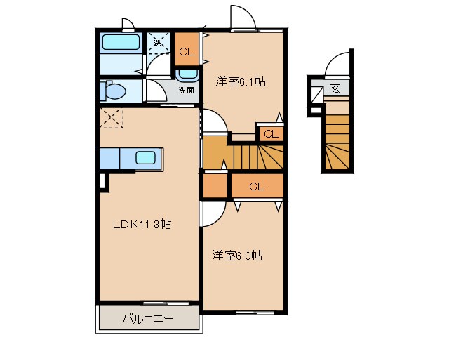 間取り図 サクラス