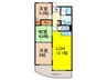 スヴァーネ東山本 3LDKの間取り