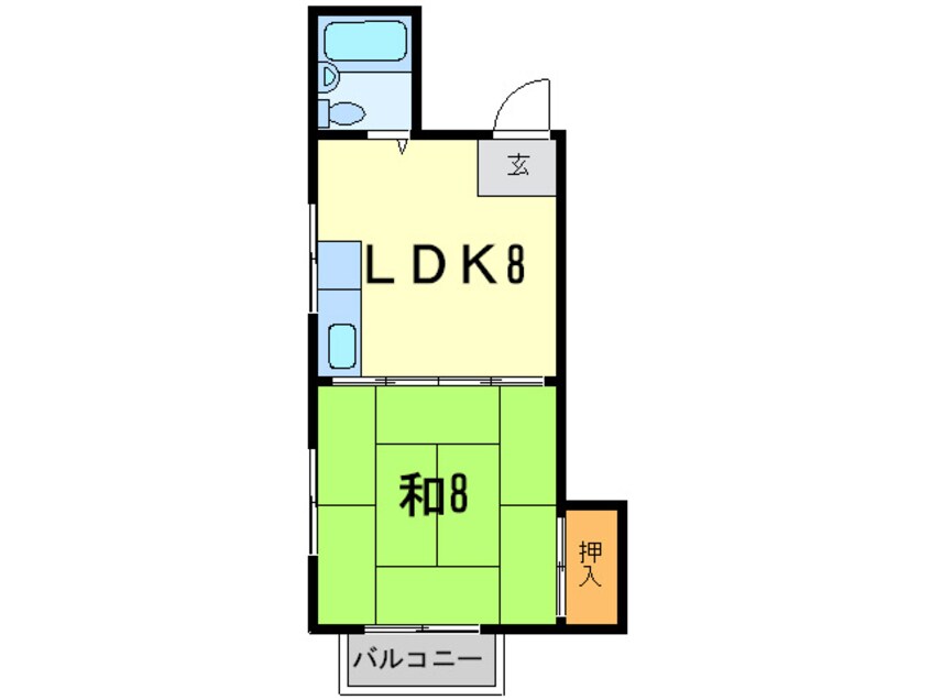 間取図 サニーハウス