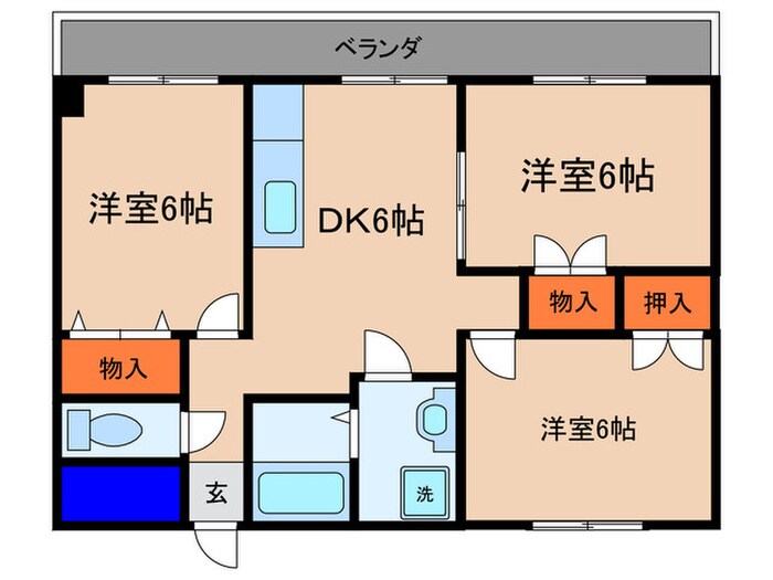 間取り図 ソレイユ千