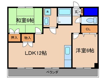 間取図 ソレイユ千