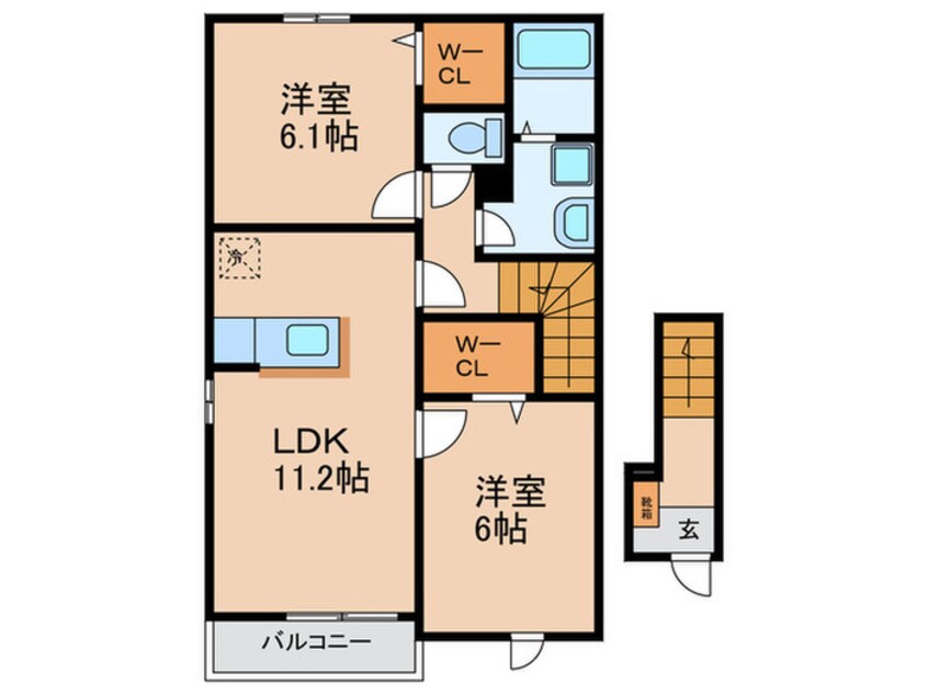 間取図 ブリーゼ