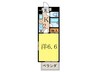 ＧＡＴＯ　Ｄ.Ｍ　北山 1Kの間取り