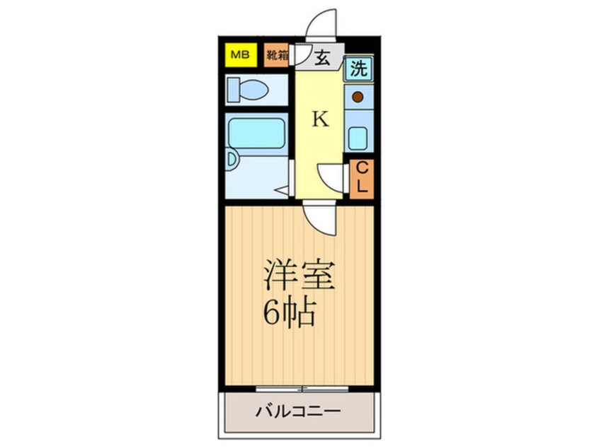 間取図 グランドパレス円町