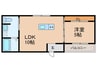 STAY THE HOUSE 日根野 WEST 1LDKの間取り