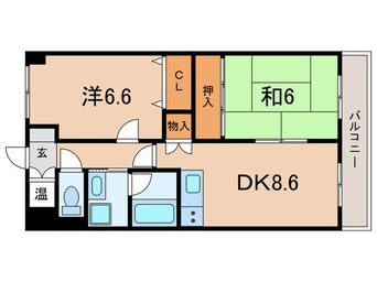 間取図 リアライズ加古川Ⅱ