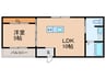 STAY THE HOUSE 日根野 EAST 1LDKの間取り
