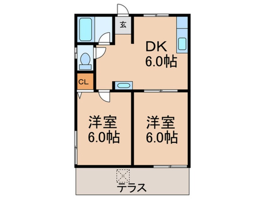 間取図 藤原ハイツ