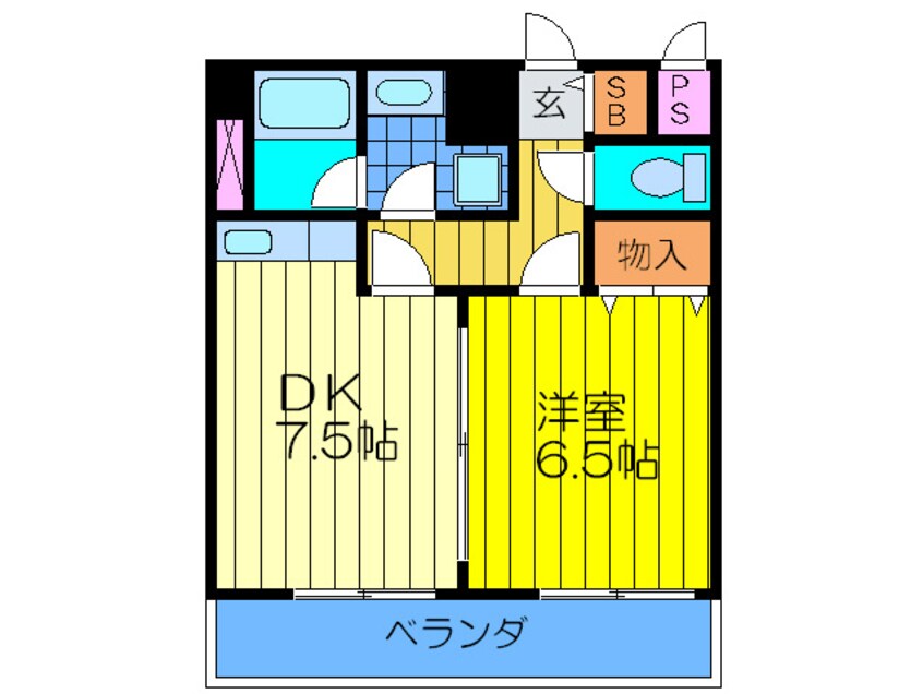 間取図 ラフィネ守口